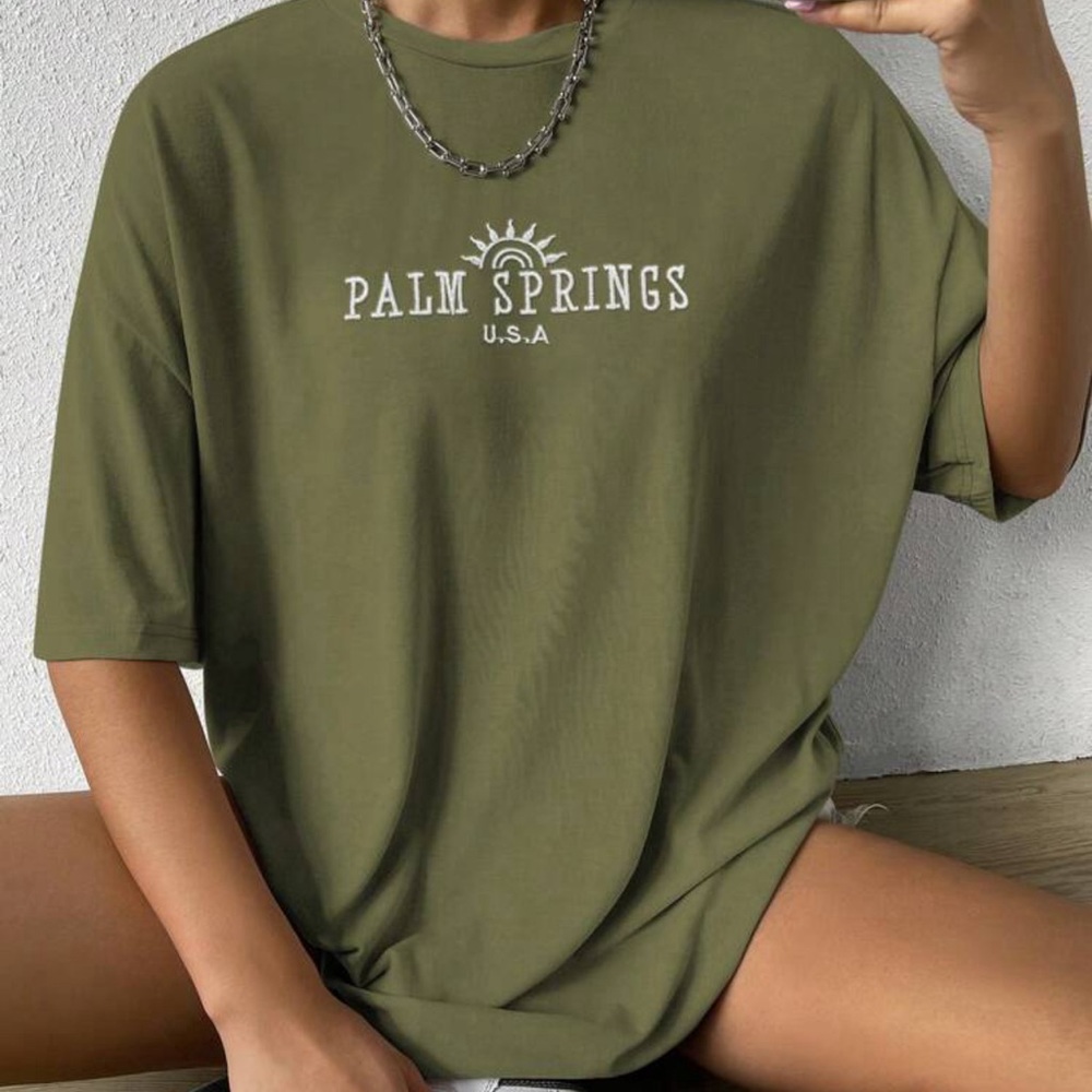 Shein Palm Springs T Shirt